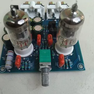 tube preamp / tabung pre amplifier 6j1 6j2