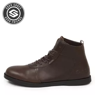 Sauqi Footwear - Sperry Brown Casual Boots Sepatu Pria Kulit Asli