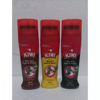 Semir sepatu Kiwi cair 75ml