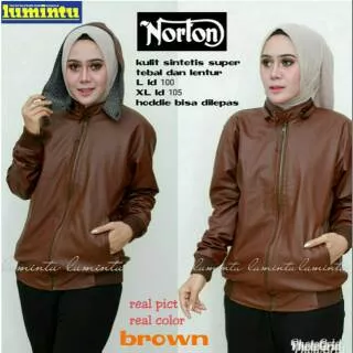 Norton Jaket Kulit by Lumintu