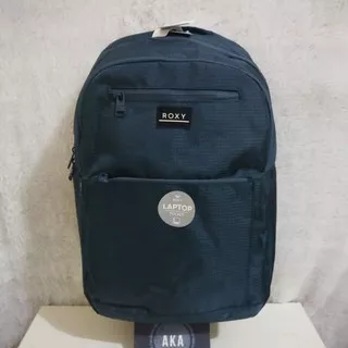 Tas Ransel Roxy Here You Are Textured Backpack Navy ( 100% Original Bag )