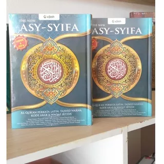 Al Quran Tafsir Per Kata Asy Syifa A4 & A5- Mushaf Al Quran Latin The New Asy Syifa - Al Quran Terjemahan dan Tajwid Warna Kode Arab