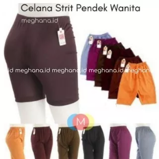 Celana short Celana strit pendek wanita XL jumbo  legging pendek dalaman celana pendek stretch