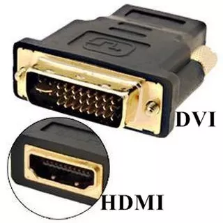 Converter DVI MALE TO HDMI FEMALE