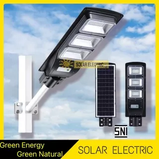 lampu jalan PJU LED solar cell 90W panel surya sorot 90Watt