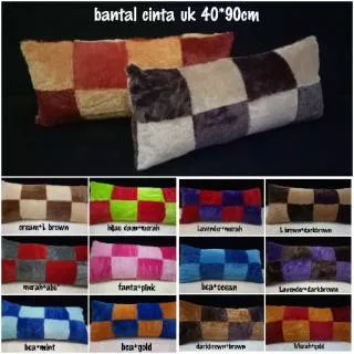 Bantal Cinta bulu lembut rasfur