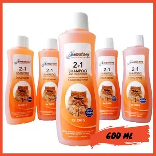PETSHOP Pawstory Cat 2in1 Shampoo And Conditioner 600 ml