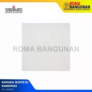 GRANITE LANTAI / GRANITE SANDIMAS SAMARA WHITE DOUBLE LOADING 60X60