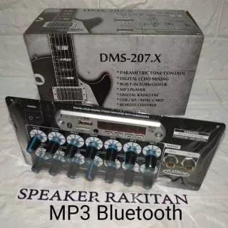 Kit Tone Control Mixing + Parametric Subwoofer + MP3 Bluetooth DMS-207.X