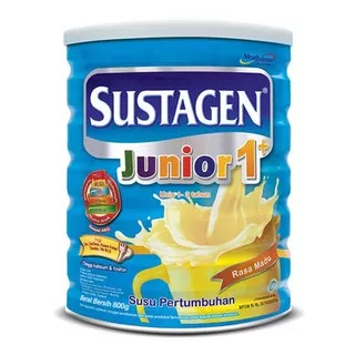 [800 Gram] Exp. 11/21 SUSU PERTUMBUHAN SUSTAGEN JUNIOR 1+ RASA VANILLA, MADU 800 GR LENGKAP