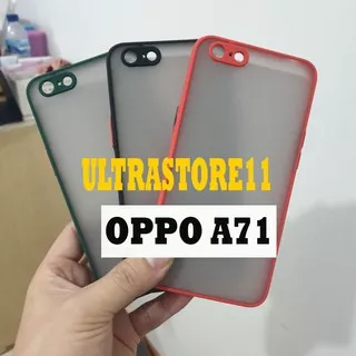 Soft Case Oppo A71 A1k A11k A12 A15 A15s Case Matte Colour Transparan Hard Case Dove Bumper - Ultrastore11