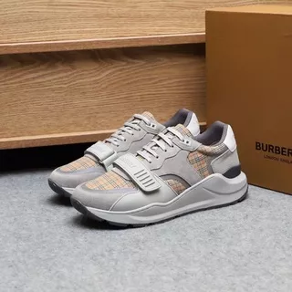 SEPATU SNEAKER PRIA BURBERRY MIRROR 1:1