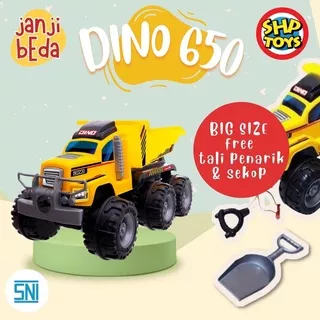 truck Dino 650 SHP TOYS - Mainan Anak Maenan Mobil Mobilan Truk dorong Kuning Besar Keren Jkt