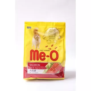 Meo Me O Salmon Adult 400gr Freshpack-Makanan Kucing Kering