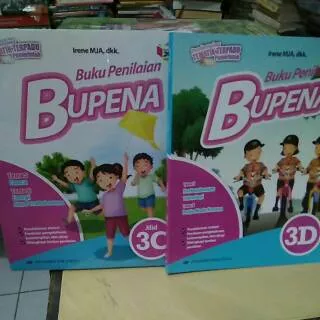 Bupena  jld 3C dan jld 3D untuk SD kelas 3 ( semester genap )