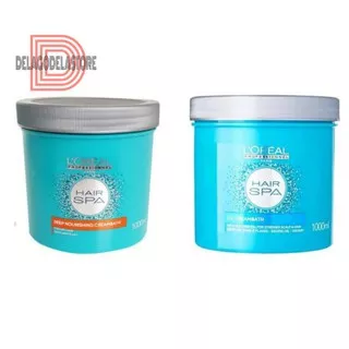 Loreal Hair Spa Creambath 1000ml / L`oreal Hair Spa Dx Deep Nourishing 1000 ml