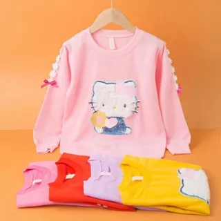 SWEATER ANAK / SWEATER ANAK PEREMPUAN IMPORT / JAKET ANAK PEREMPUAN / 100% IMPORT USIA 3 TH - 11 TH