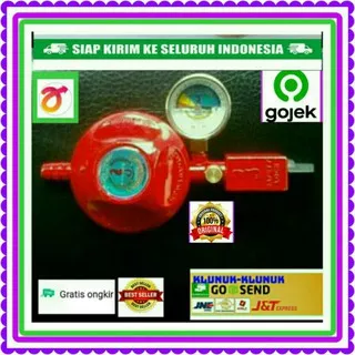 Regulator Gas Kopana Pertamina- Regulator Safety Lock