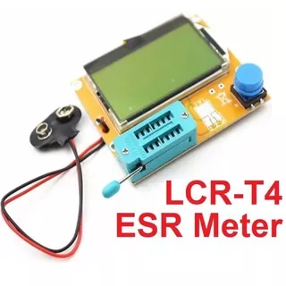 ESR Meter Transistor Tester Digital RCD LCR T4 LED Mosfet Dioda Triode Elco PCB MOS/PNP/NPN Screen