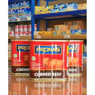 Pronas Corned Beef 340Gr / Kornet Sapi Pronas 340Gr (Expired Juli 2023)