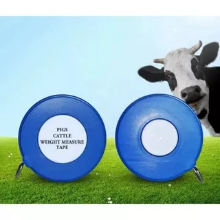 Pita ukur Berat Badan Ternak Sapi Babi Animeter - cow cattle weigth measuring tape