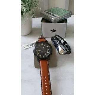 Jam Pria Fossil FS5241 & FS 5241 Original Baterai FullSet Gelang