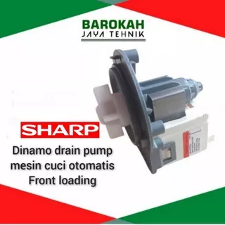 Dinamo drain pump mesin cuci Sharp satu tabung front loading