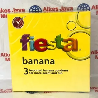 Fiesta Kondom Banana Isi 3 Pcs