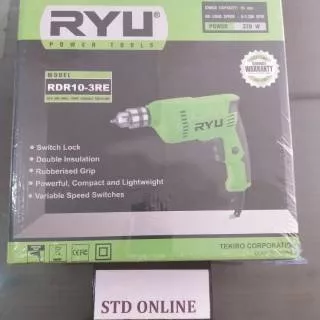 BOR TANGAN RYU TEKIRO 10MM RDR10-3RE DRILL VARIABLE