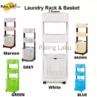 ROVEGA LAUNDRY BASKET 3 SUSUN