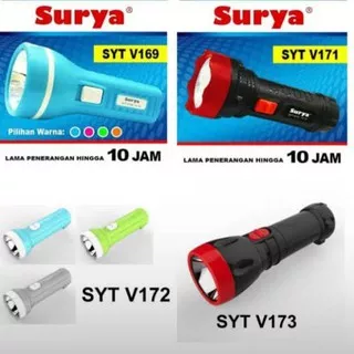 Senter Surya SYT V171 V169 V173 V172 - Senter - Senter Surya - Lampu Senter - Senter Murah