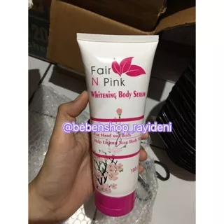 fair n pink body lotion handbody pemutih tubuh instant aman murah bagus