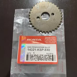 KSP GIGI SENTRIK PENGGERAK KLEP NOKEN AS TIMING GEAR GIR MOTOR HONDA MEGAPRO MEGA PRO NEW MONOSHOCK