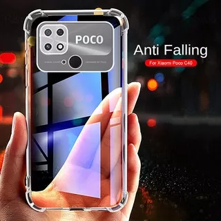 Chuubut Xiaomi Poco C40 Case Softcase ANTI CRACK CAMERA PROTECTION Case Casing Hp Xiaomi Poco C40