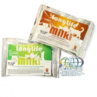 long life susu kucing Milk replacer longlife cats 20 gram kitten adult