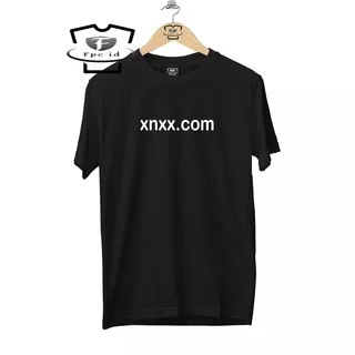 Kaos Kata-Kata Xnxx Com Cotton Combed 30s Baju Distro Pria Atasan Wanita Jumbo Tshirt Custom