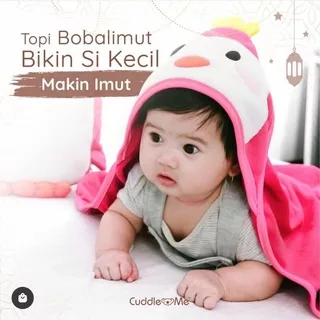 Bobalimut CuddleMe /boneka bantal selimut/ Selimut bayi lembut /selimut bayi