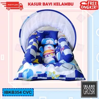 Perlengkapan Bayi Baru Lahir Murah Tempat Tidur Kelambu Karakter Unik Kasur Bayi DORAEMON