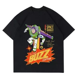 KAOS BUZZ LIGHTYEAR | SPACE RANGER | TOY STORY BAJU | T SHIRT | BOOTLEG | VINTAGE | OVERSIZE | HOMAGE RAP TEE