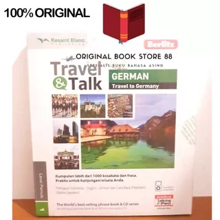 Buku Travel &Talk German Termasuk CD AUDIO