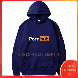 JAKET SWEATER HOODIE ZIPPER PORN HUB PREMIUM p o r n h u b OUTWEAR PRIA WANITA