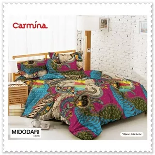 Sprei Carmina No 2 Queen 160x200 Motif Batik Cemani Songgoriti Seroja Asmaranda Kusumasari Jatayu Murah