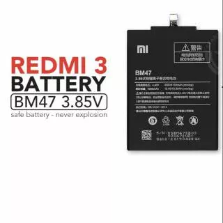 Batre xiaomi REDMI 3 Redmi 4X  redmi 3x redmi 3s redmi 3pro  BM47