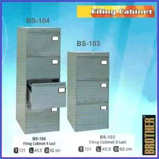 Filing Cabinet Brother BS102 BS103 BS104 Filing Kabinet Besi