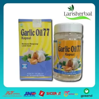 Garlic oil 77 kapsul ( isi 60 kapsul )