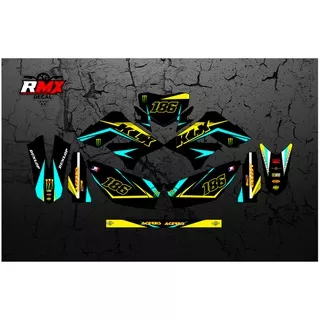 DECAL KLX/DTRACKER LAMA FULLBODY (005) DEKAL STIKER KLX 150 S/L 2009 2010 2011 2012 2013 2014 2015 HITAM KUNING, MERAH, HIJAU, BIRU TUA/MUDA, EMAS/GOLD, PINK/MERAH MUDA, OREN/ORANYE, ABU, PUTIH, TOSCA, IJO STABILO