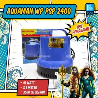 Pompa Air Celup Kolam Aquarium Aquascape Akuarium RECENT AA PSP 2400 60 Watt 3.5 Meter