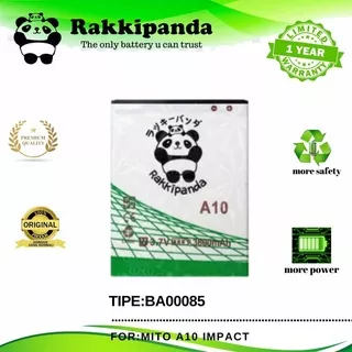 RakkiPanda - BA00085 Mito A10 Impact Batre Batrai Baterai