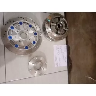 adaptor cakram belakang Jupiter MX new 135 pakai cakram Nissin Brembo ktc 220