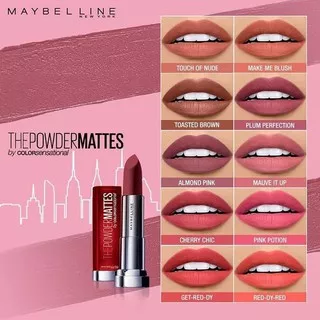 Maybelline Color Sensational The Powder Matte Lipstick - Maybelline Lipstick The Powder Matte